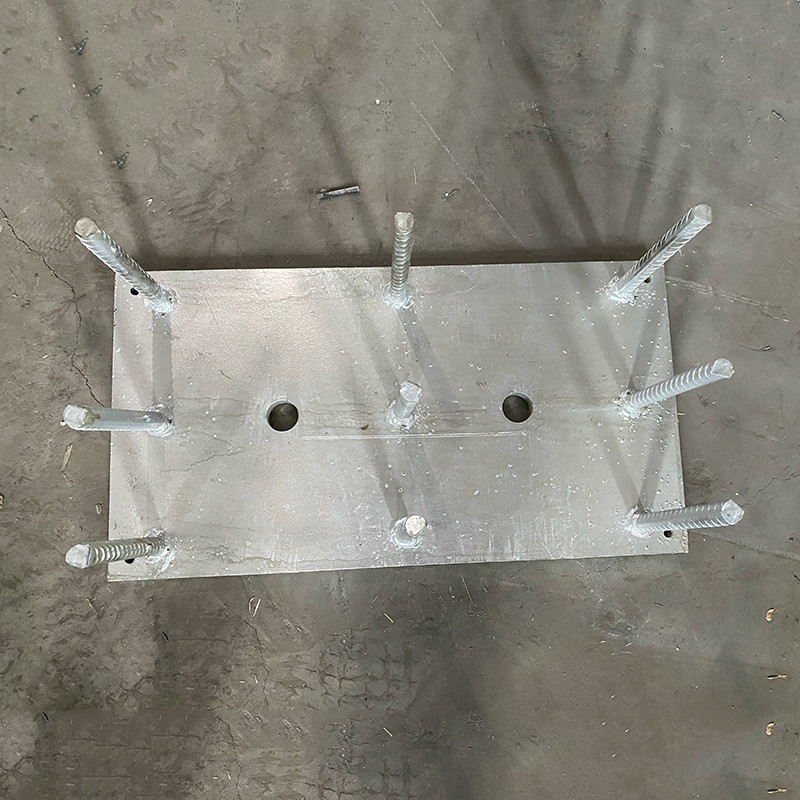 Embedded Parts 10 Pieces Package Contents For Industrial Needs Welding Steel Embed Plate