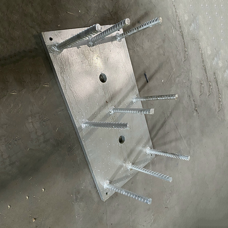 Embedded Parts 10 Pieces Package Contents For Industrial Needs Welding Steel Embed Plate