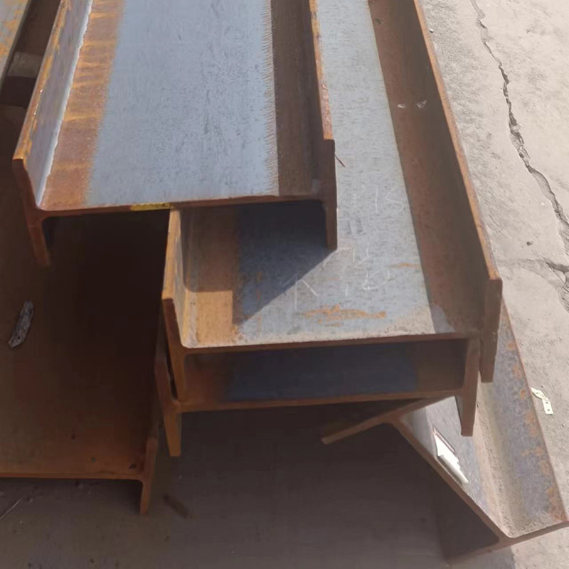 Construction Galvanized Steel H Beam In H Shape Cross Section 5-34mm Flange 50-400mm