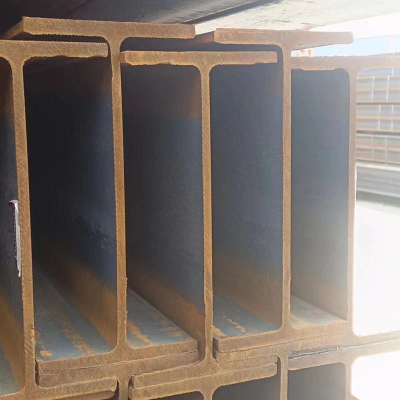 Construction Galvanized Steel H Beam In H Shape Cross Section 5-34mm Flange 50-400mm