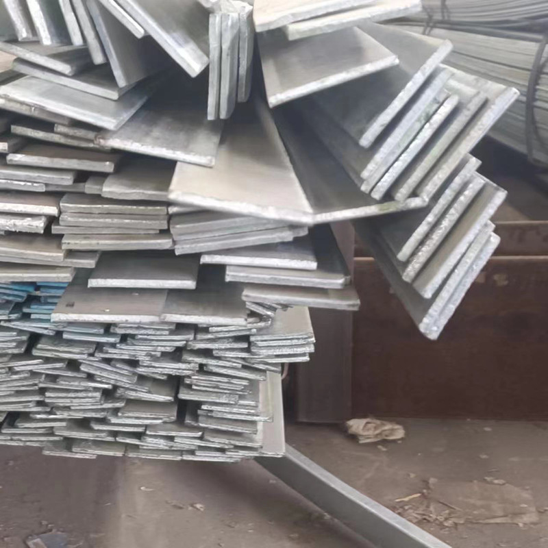1% Tolerance Galvanised Flat Bar Cold Rolled Non Alloy Flat Steel Customization Bending Service