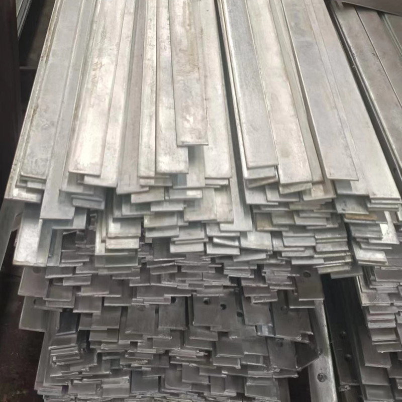 1% Tolerance Galvanised Flat Bar Cold Rolled Non Alloy Flat Steel Customization Bending Service