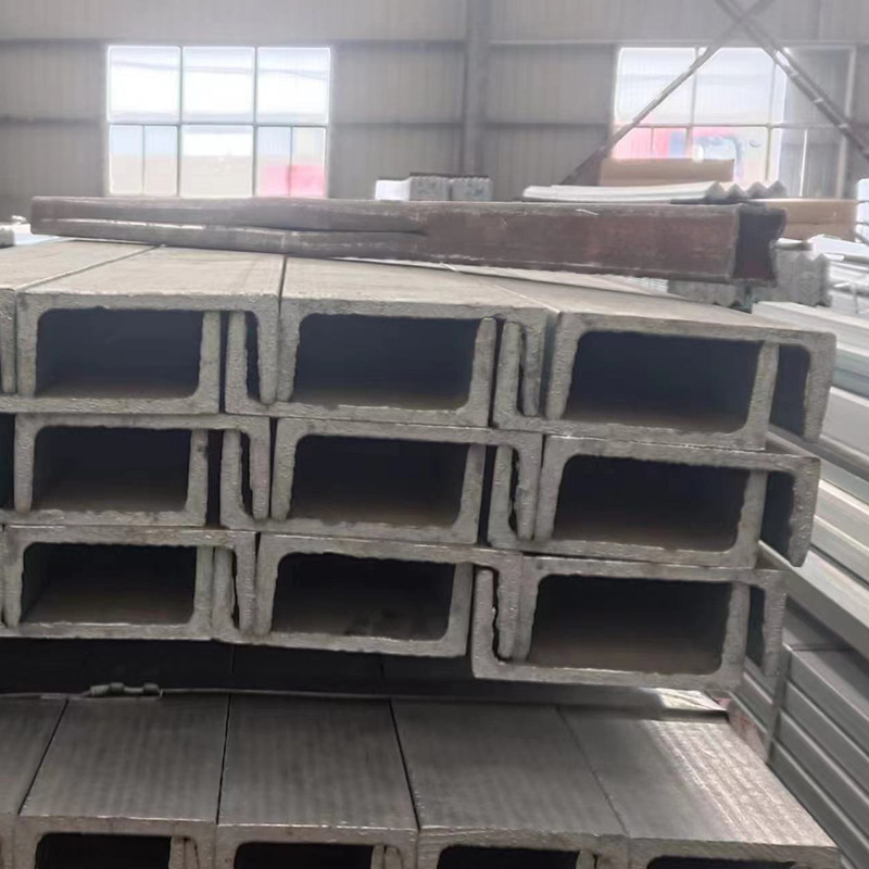 Not Perforated GalvanizedHot Rolled Steel Channel Q355 U Shaped Metal Channel 100% Tested