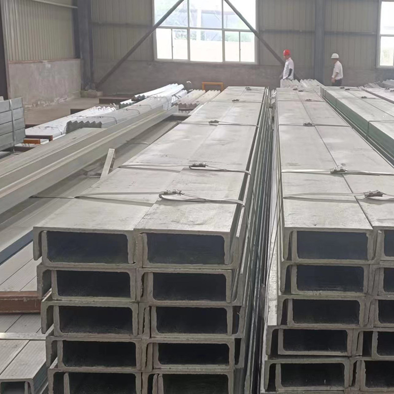 Heavy Duty Galvanized Gal Steel Channel For Building Constructions 317  2205 Steel Grade 6.3# 63mm 40mm 4.8mm