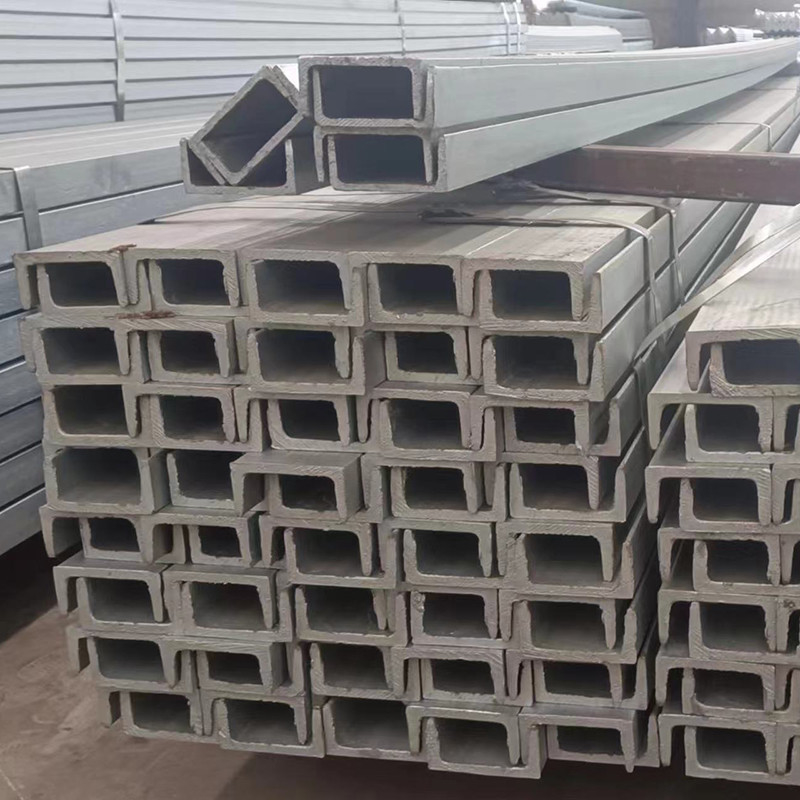 304 1.5-5.0mm Galvanized Steel C Channel 50mm 4.5mm For Building Construction