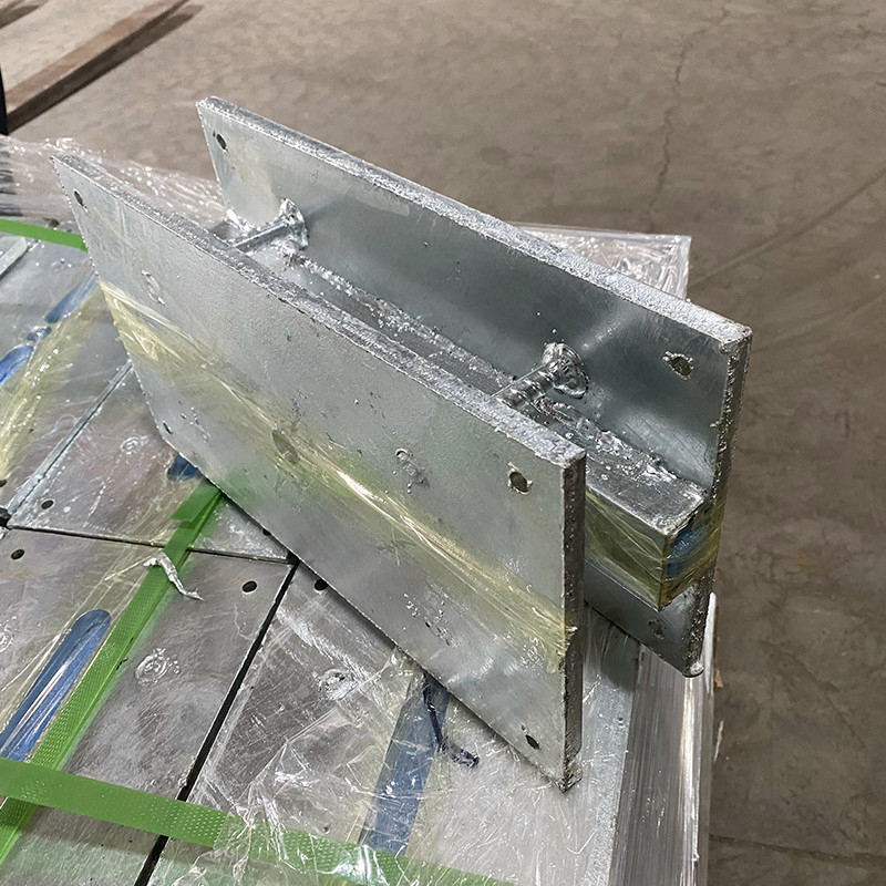 Punching Installation Steel Embed Plates In Concrete 8mm 10mm Durability And Corrosion Resistance