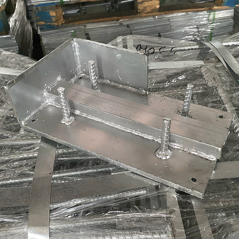 Standard Metal Embed Steel Plate In Concrete 4mm 6mm For Long Lasting Durability