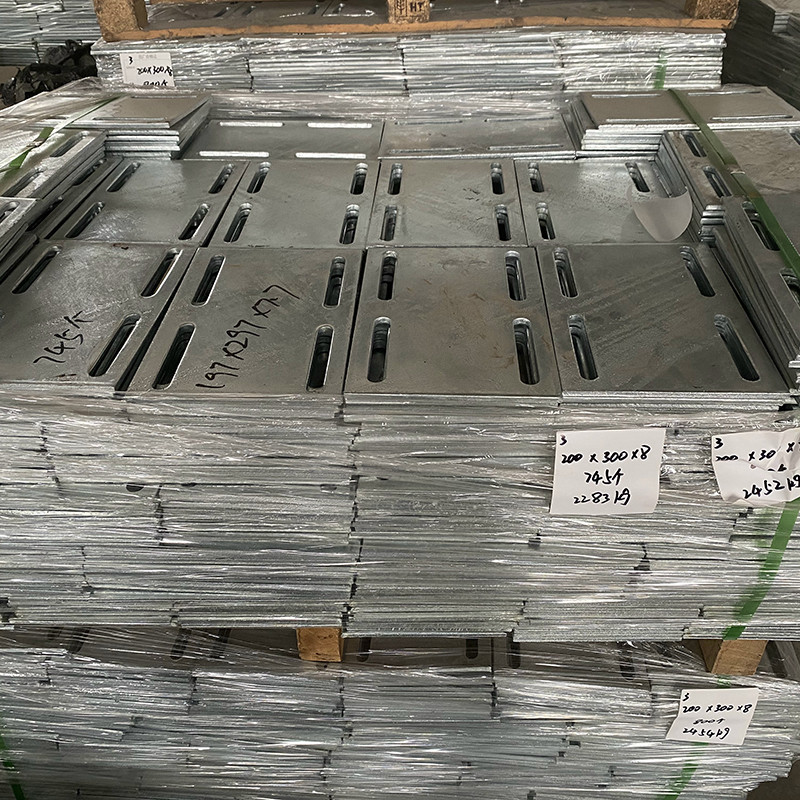 Standard Universal Rear Embedded Part Embedded Plates In Concrete Heavy Duty Punching Installation