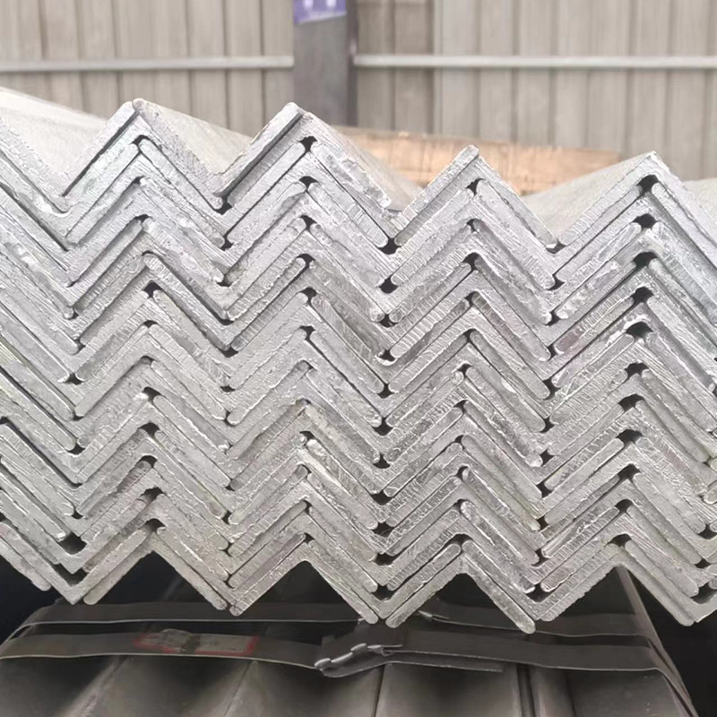 Welding and Cutting L Shape Galvanized Angle Steel Carbon Steel 100mm Production Services