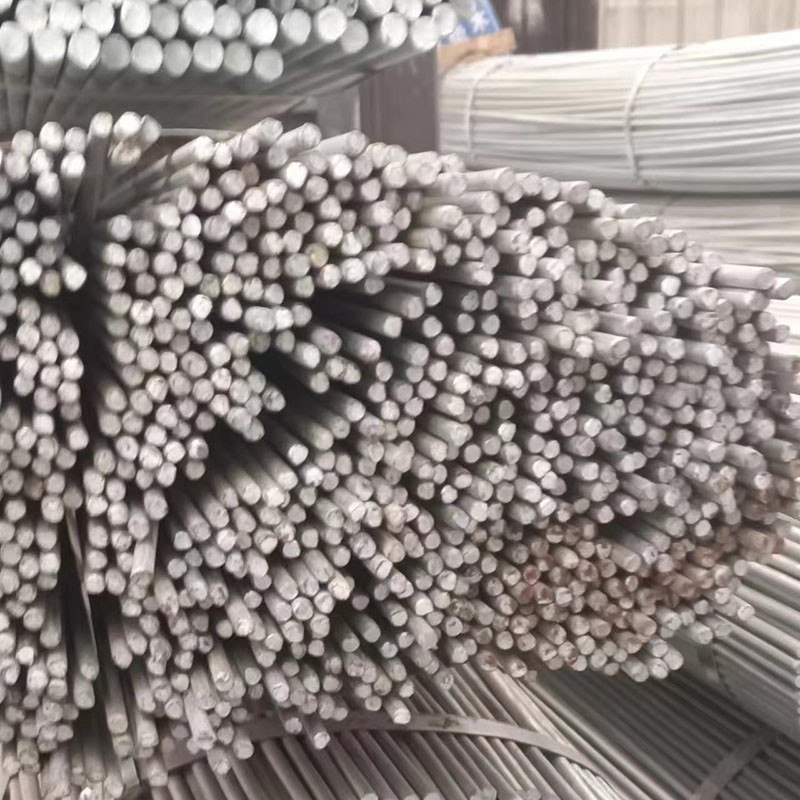 200g/M2 - 600g/M2 Galvanized Hot Dip Galvanizing Round Steel Bar Hot Rolled Round Steel