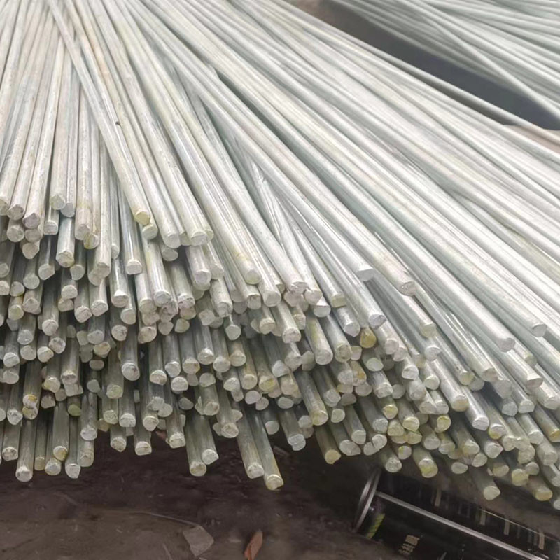 Customization Length Hot Dip Zinc Coated Hot Rolled Round Steel Round Bar Stock Q235 S355 G300 Q259B