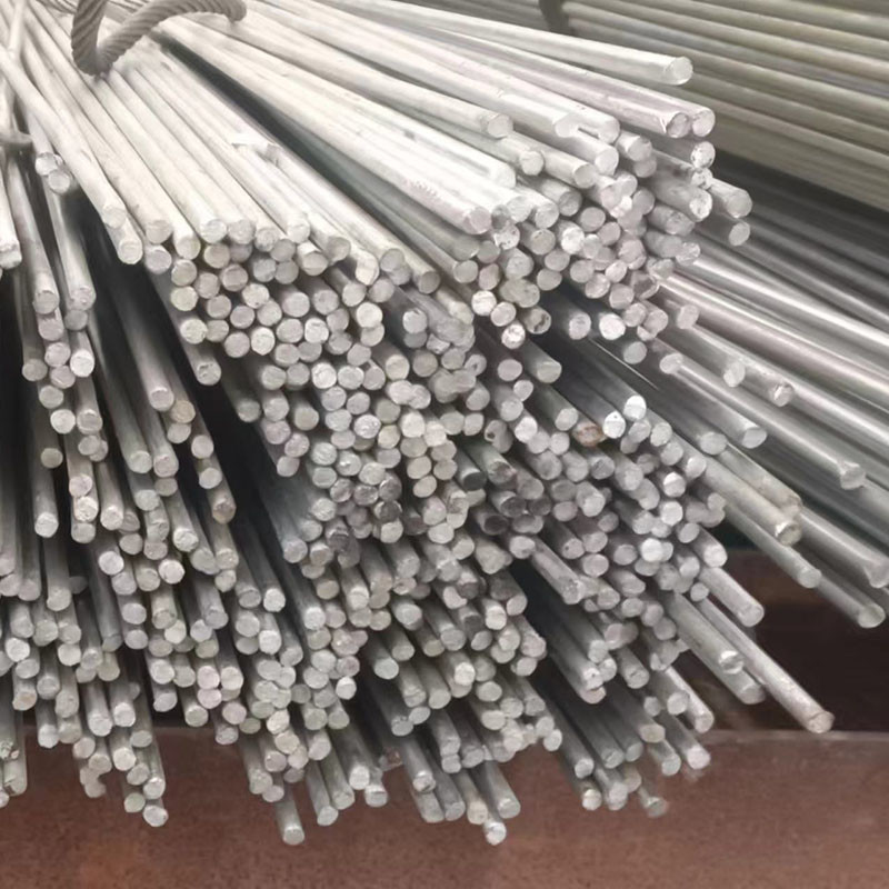 Hot Rolled Coil Carbon Steel Bar Galvanized Circular Steel Low Hot Rolled  In Bundles