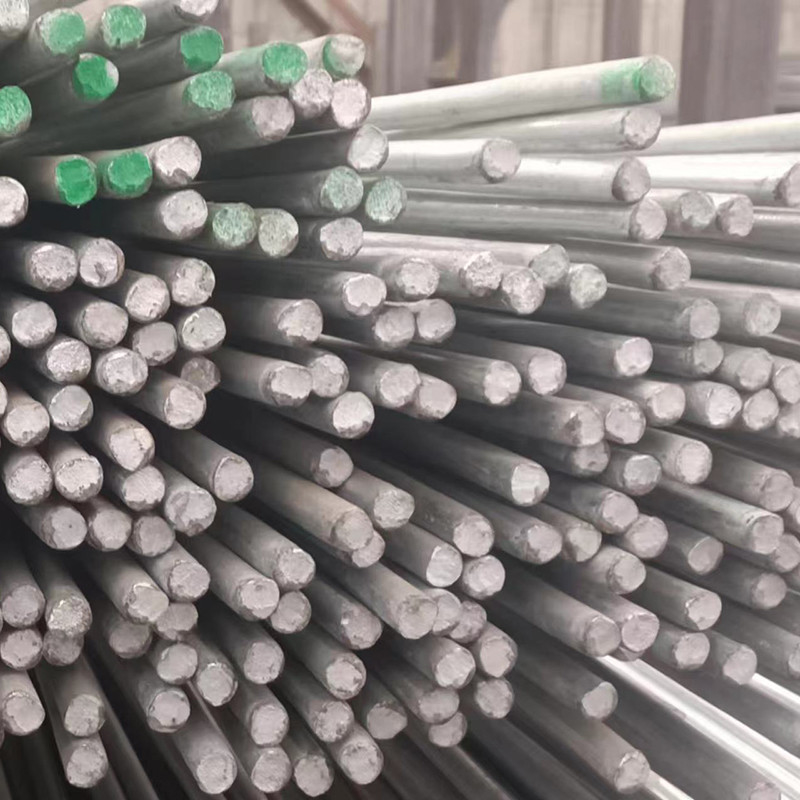 Corrosion Resistant Galvanized Steel Bar Building Materials 600g/m2 Zinc Coating