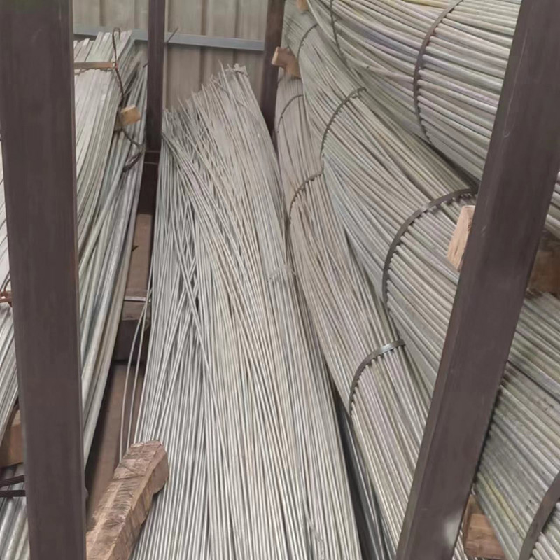 200g/M2 - 600g/M2 Galvanized Hot Dip Galvanizing Round Steel Bar Hot Rolled Round Steel