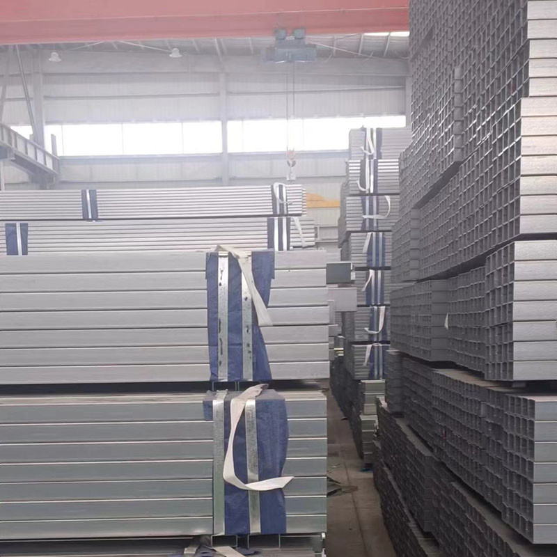 Lightweight Corrosion Resistant Zinc Magnesium Aluminum Square Tube Stock / Coated alloy square tube