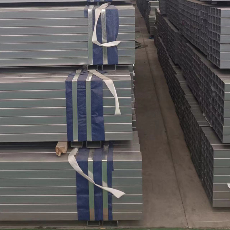 Lightweight Corrosion Resistant Zinc Magnesium Aluminum Square Tube Stock / Coated alloy square tube