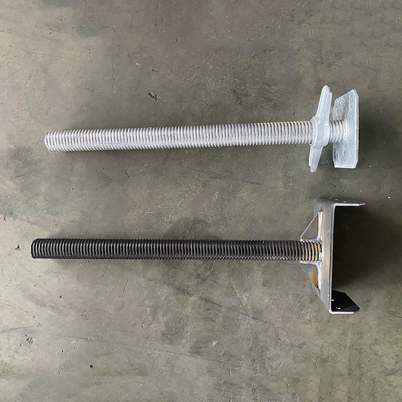 High Strength Hot Dip Galvanized Steel Scaffold Supports / Heavy Duty Adjustable Shoring Posts