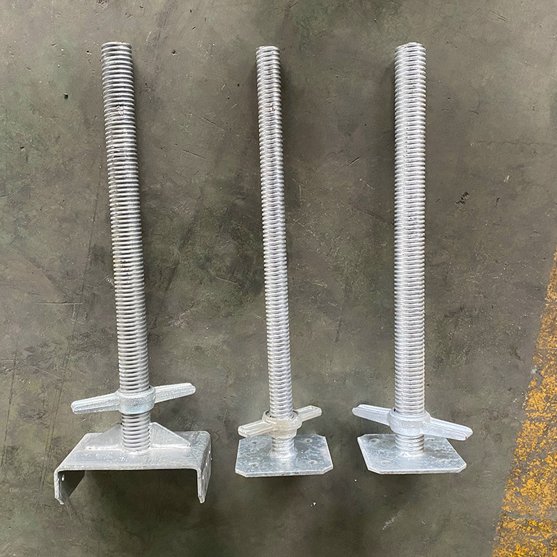 0.5-1.8 Meters Adjustable Prop Scaffolding Construction Steel Bracket Stands With Hot Dip Galvanized Surface