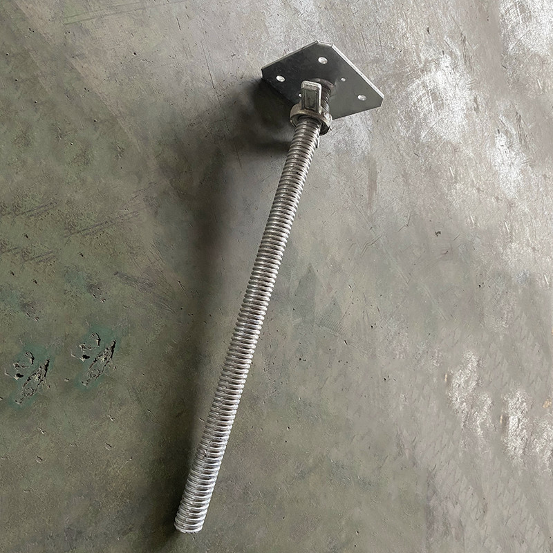 Corrosion Resistant Industrial Design Adjustable Steel Shoring Posts For Custom Length Scaffolding