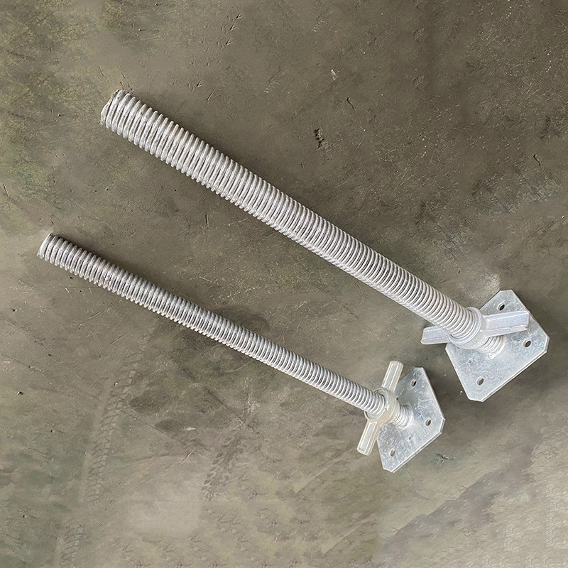1.5-3 Tons Heavy Duty Hot Dip Galvanized Steel Shelf Support With Customized Diameter