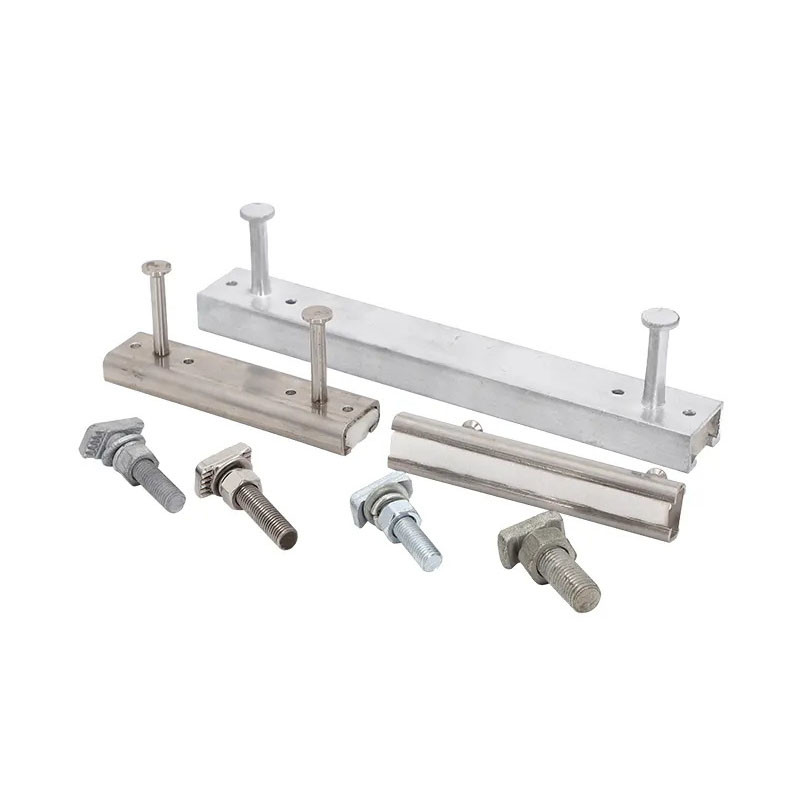Corrosion Resistant Class 4 Galvanized Steel U Type Halfen Track Hot Dip Smooth